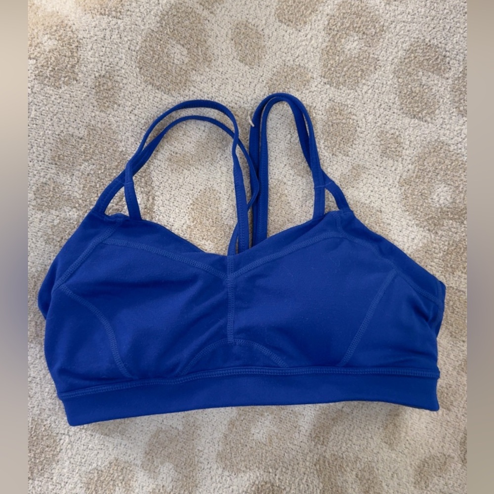 Zella Blue Racerback Sports Bra